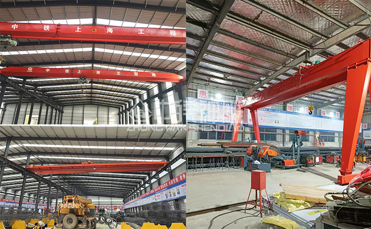 神雕鋼筋加工廠行吊案例實拍